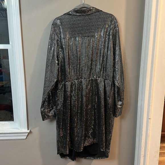 NWT City Chic Sequin Glow Dress - Picture 9 of 9
